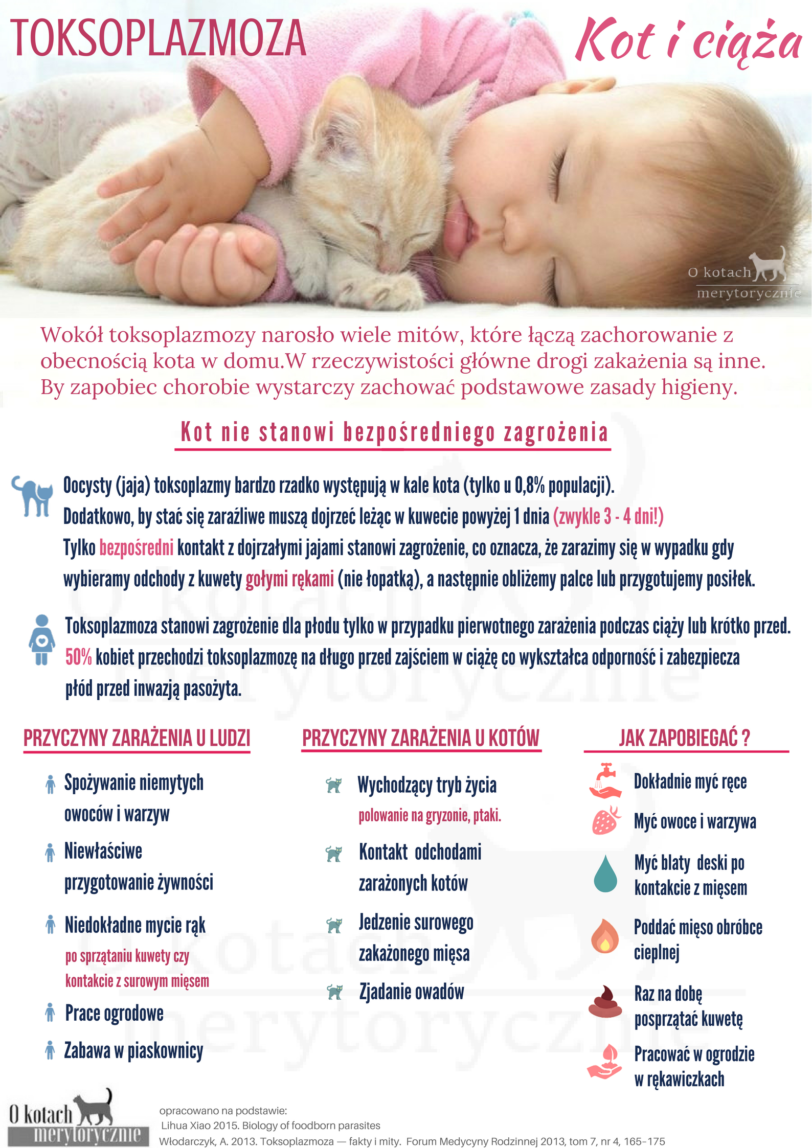 Czy czlowiek może zarazic kota toksoplazmozą?
