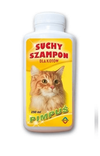 Czy suchy szampon jest dobry dla kota?
