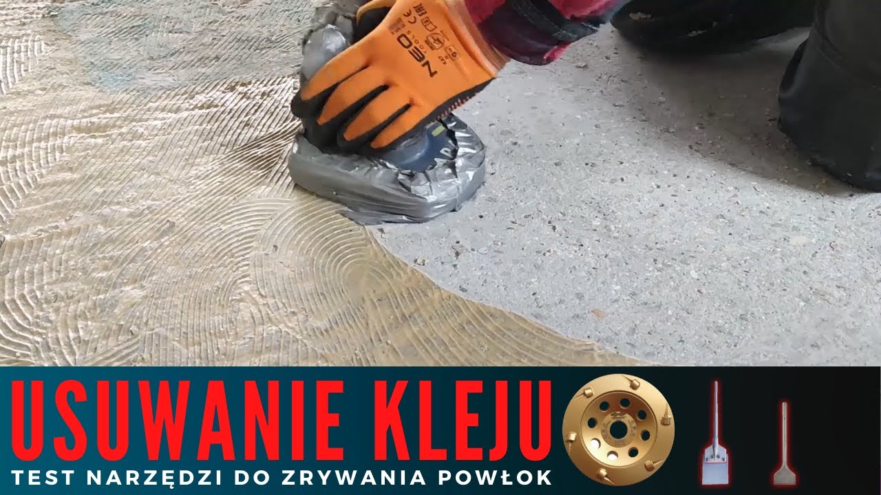 Jak usunąć klej z parkietu?