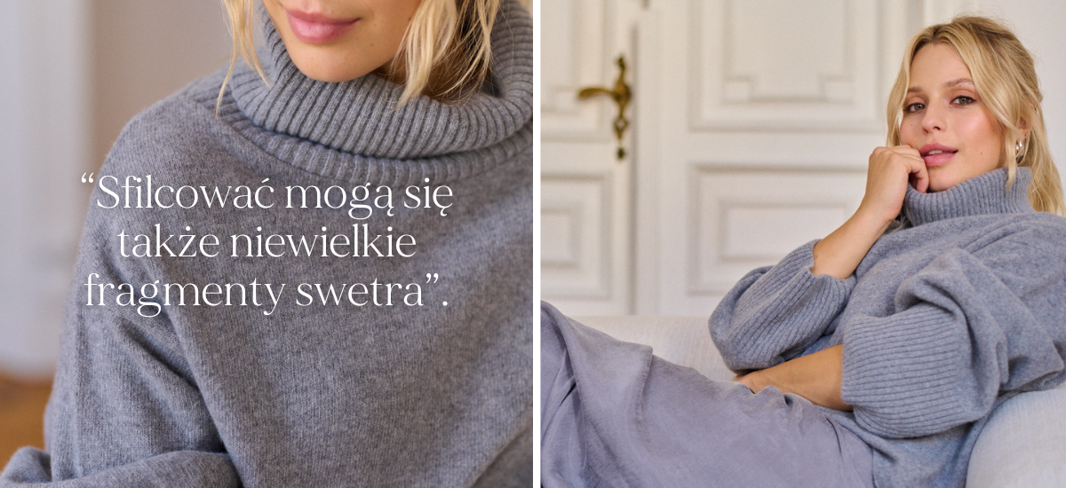 Czy sfilcowany sweter da się uratowac?