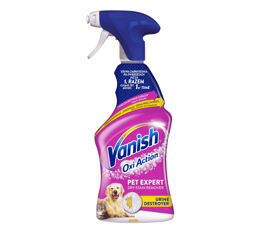 Czy Vanish usunie zapach moczu?