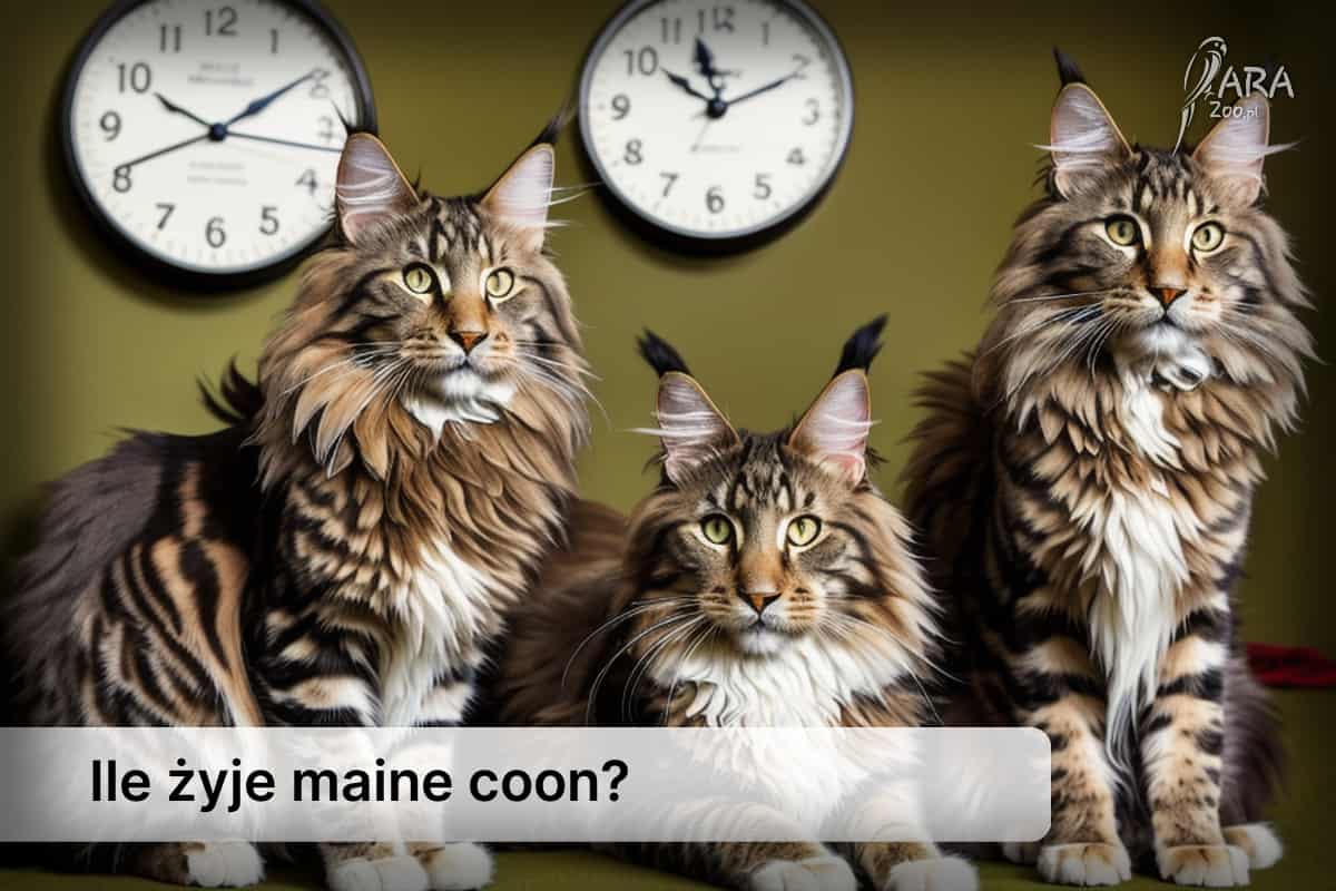 Ile srednio zyja maine coon?