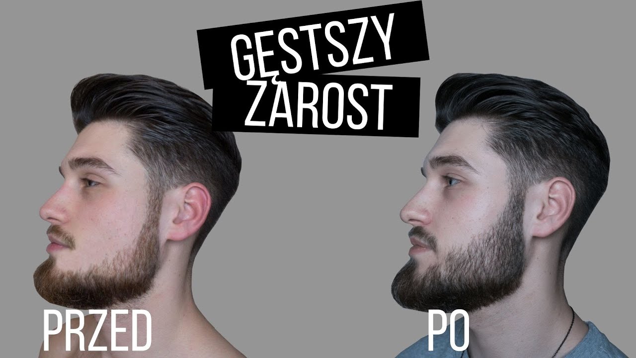 Co zrobić żeby zarost był gęstszy?