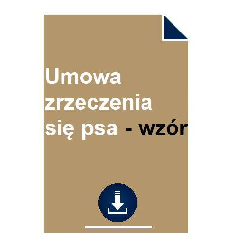 Czy można zrzec się psa?