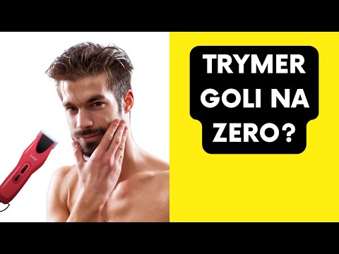 Czy trymer goli na gładko?