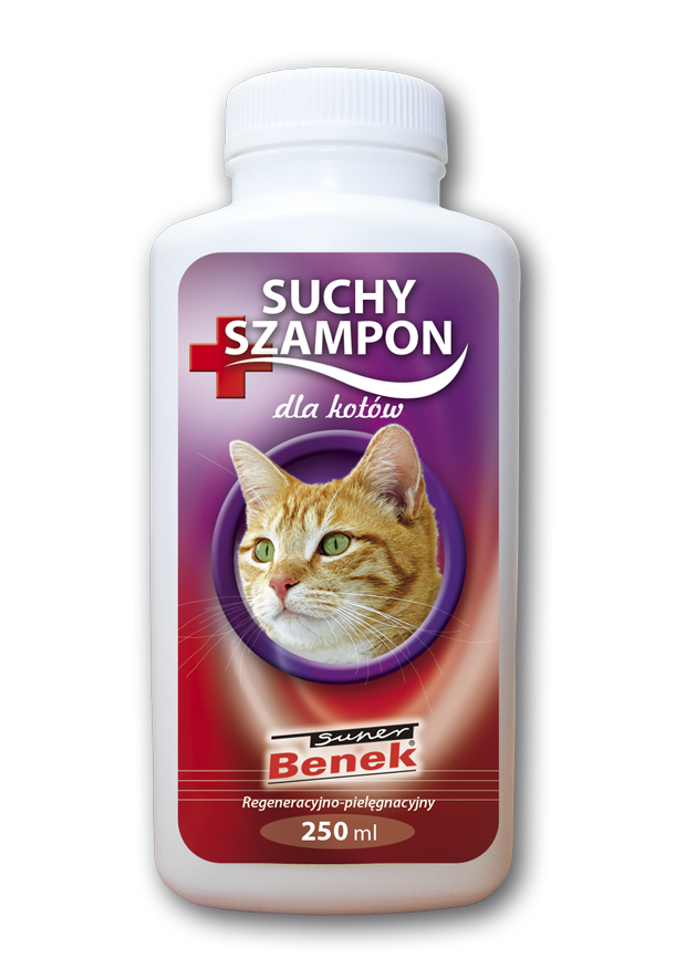 Jak dziala suchy szampon dla kota?