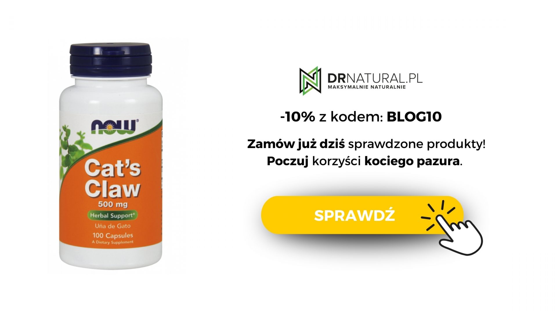 Na co szkodzi koci pazur?