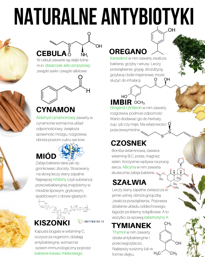 Co zamiast antybiotyku na bakterie?