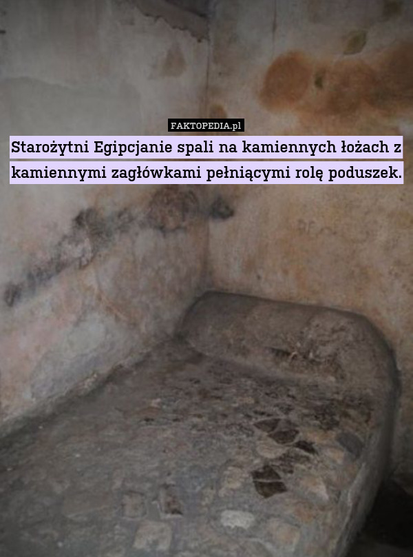 Na czym spali Egipcjanie?